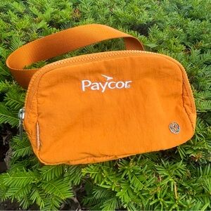 Orange Lululemon Fanny Pack Belt BumBag ‘Paycor’